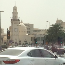 Modern mosque in Manama
